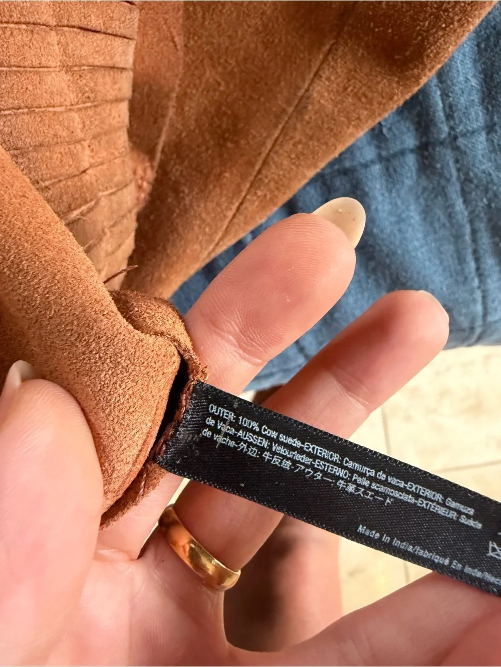 Urban Outfitters 100% suede